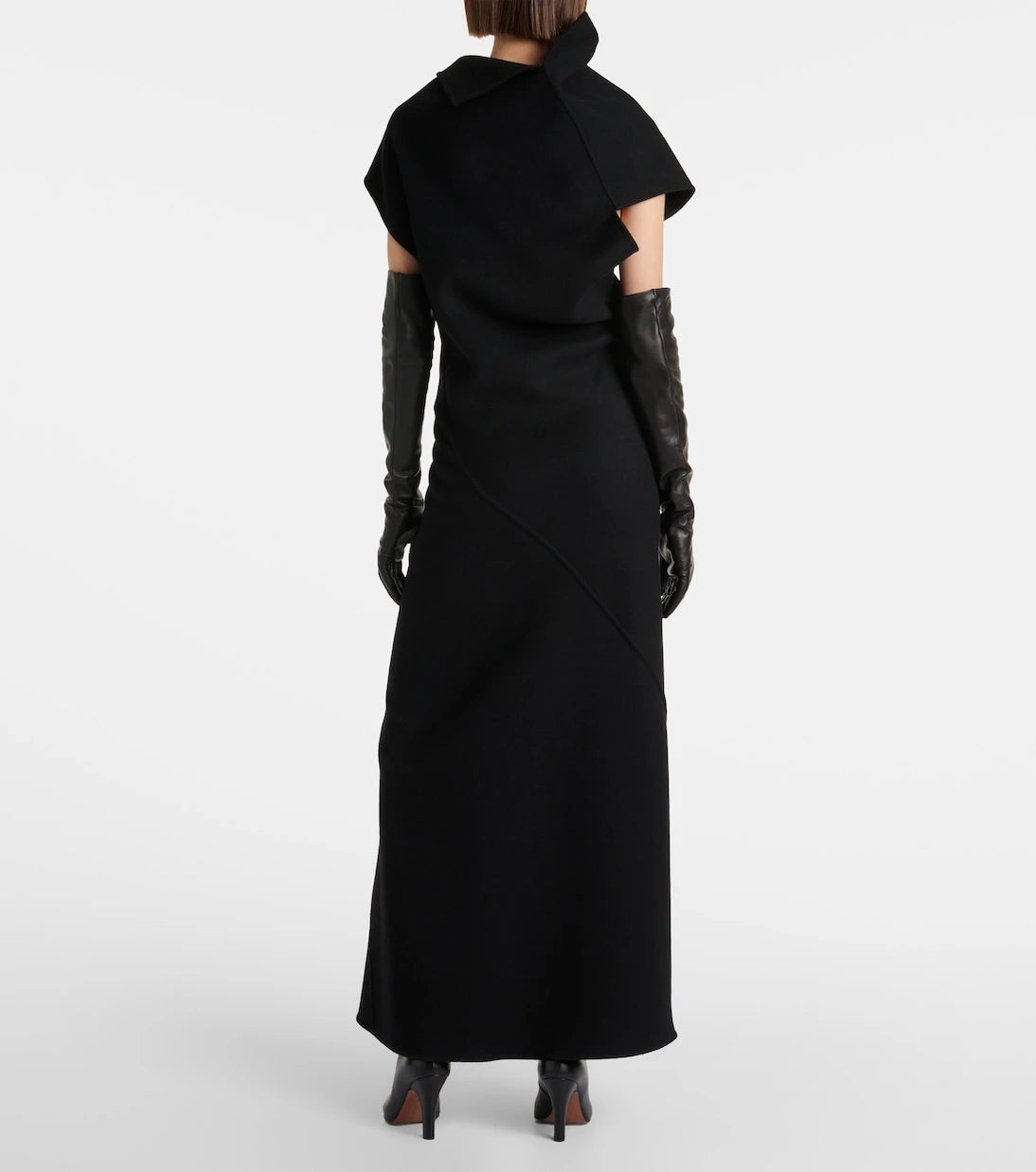 The Row - Kamil paneled cashmere gown