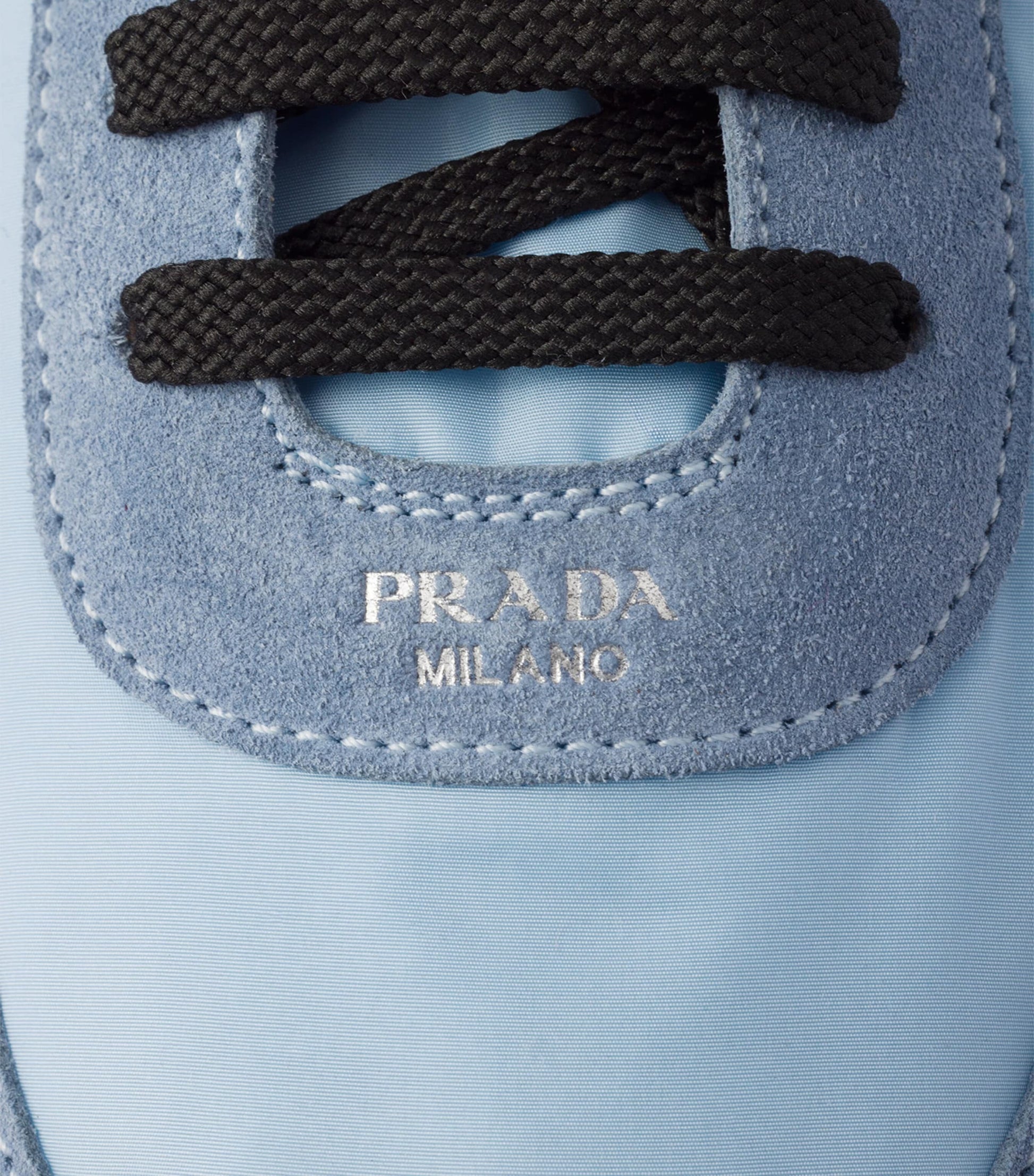 Prada Suede and Re-Nylon Collapse Sneakers