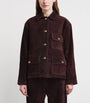 Arma Burgundy Suede Rosia Jacket