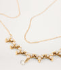 Persée Yellow Gold and Diamond Triangle Tennis Necklace