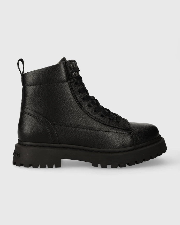 Кожени туристически обувки Tommy Jeans TJM WARM LINING BOOT