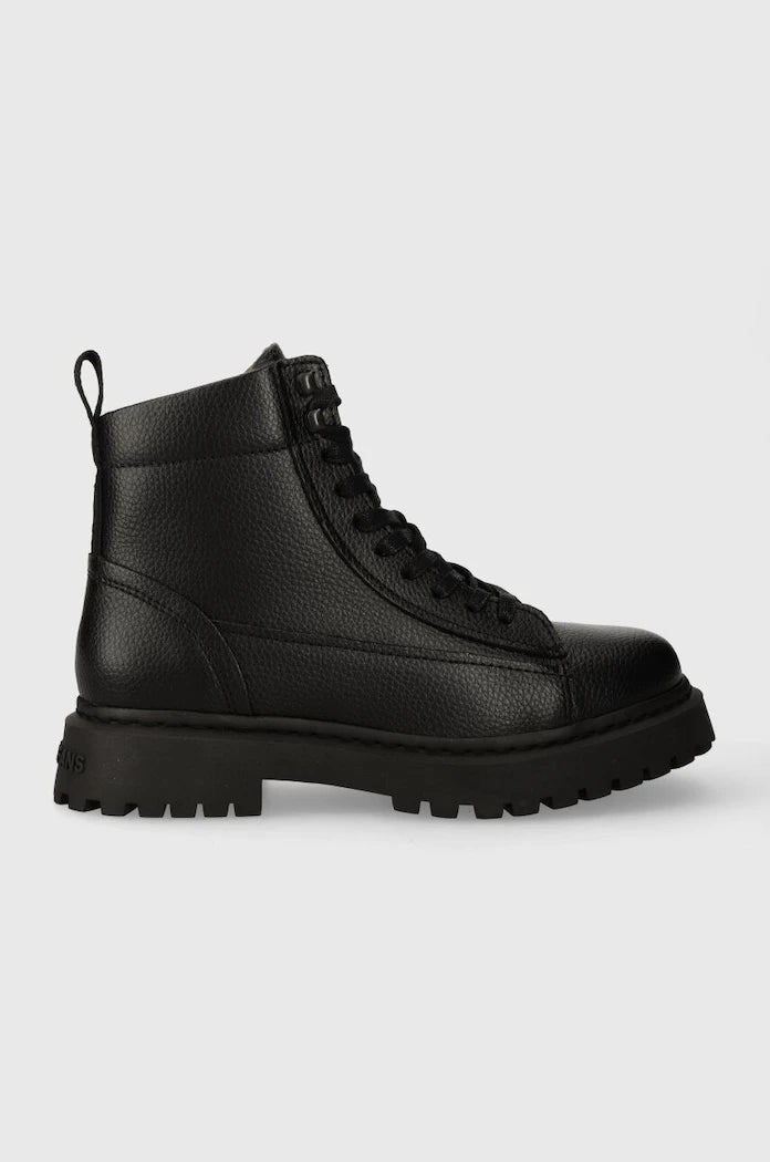 Кожени туристически обувки Tommy Jeans TJM WARM LINING BOOT