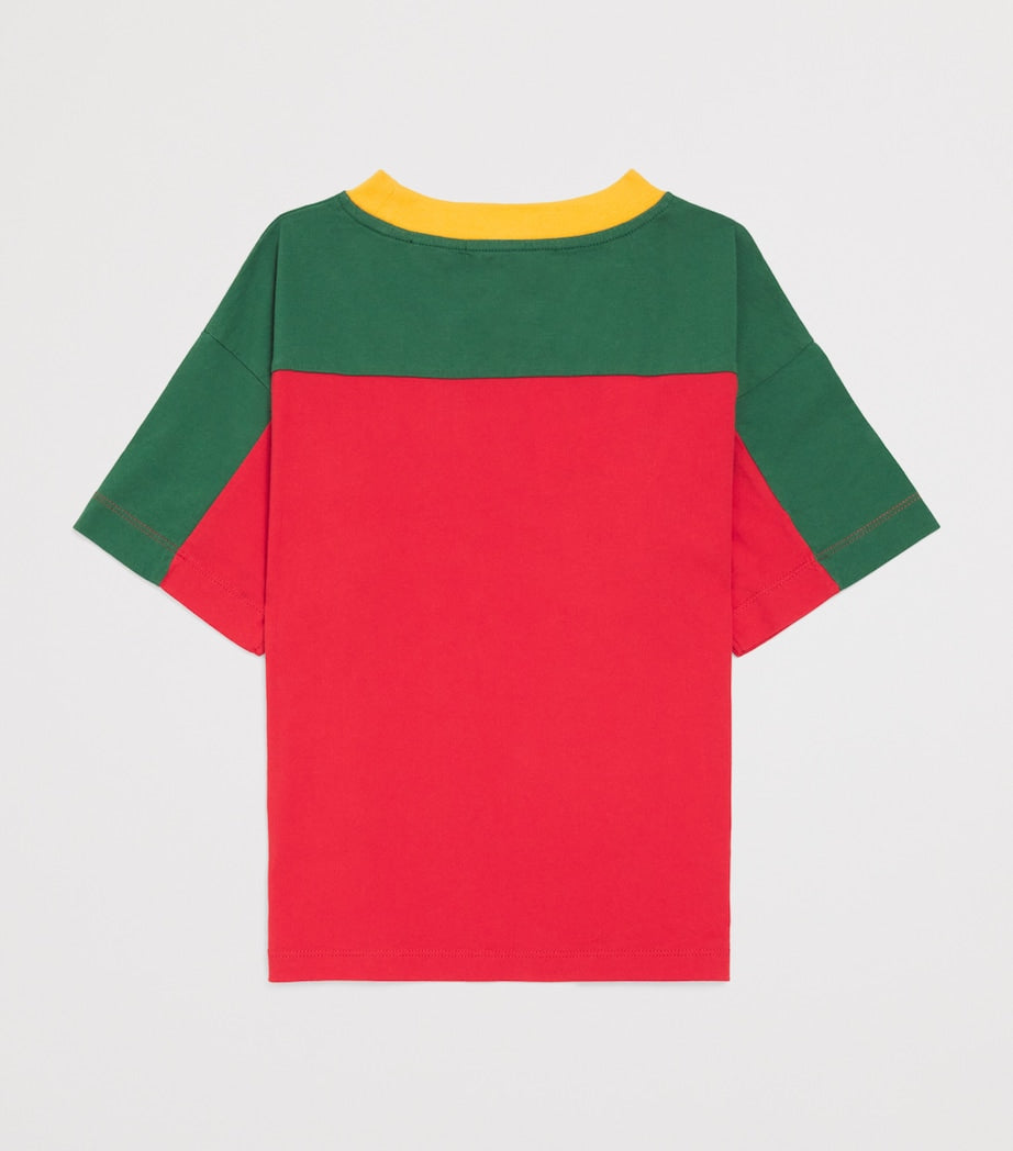 Bobo Choses Cotton Colour-Block Logo T-Shirt (2-13 Months)