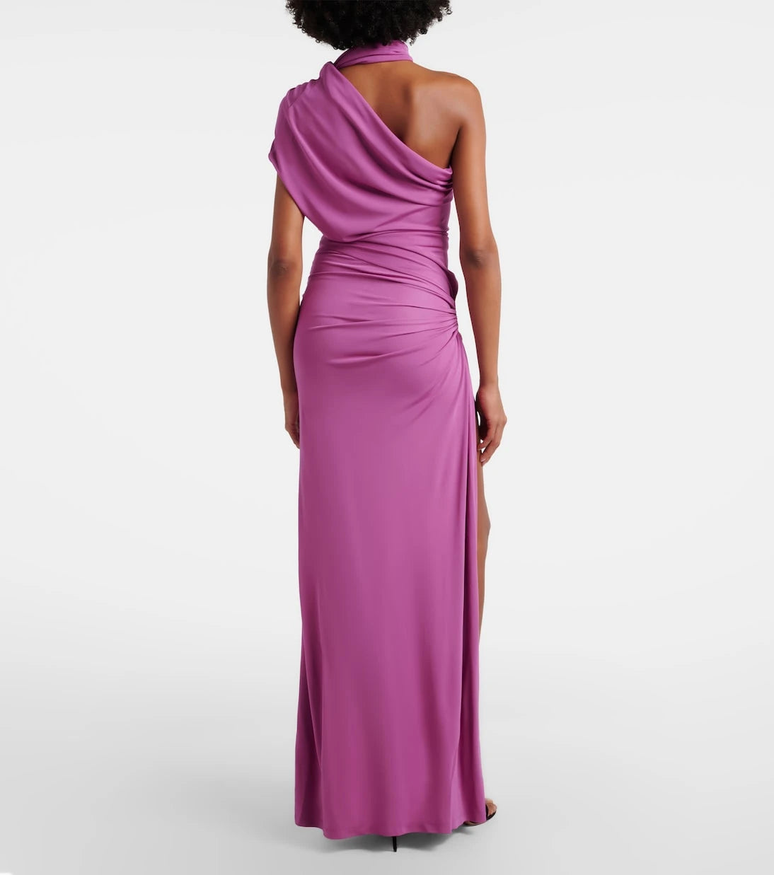 Christopher Esber - Embellished halterneck jersey gown