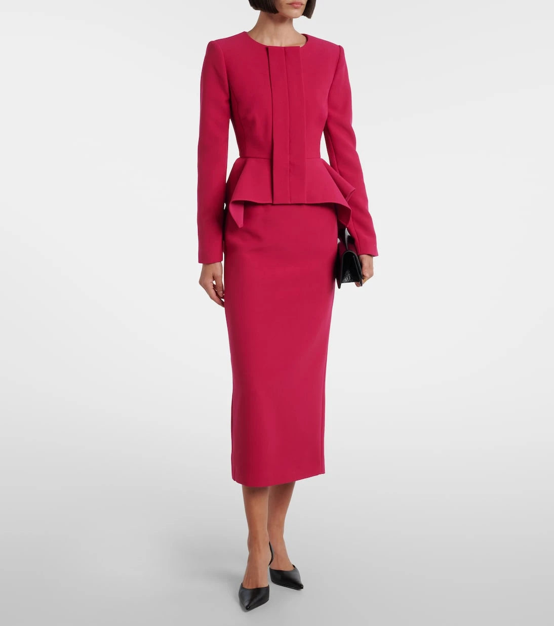 Roland Mouret - Peplum krep ceket