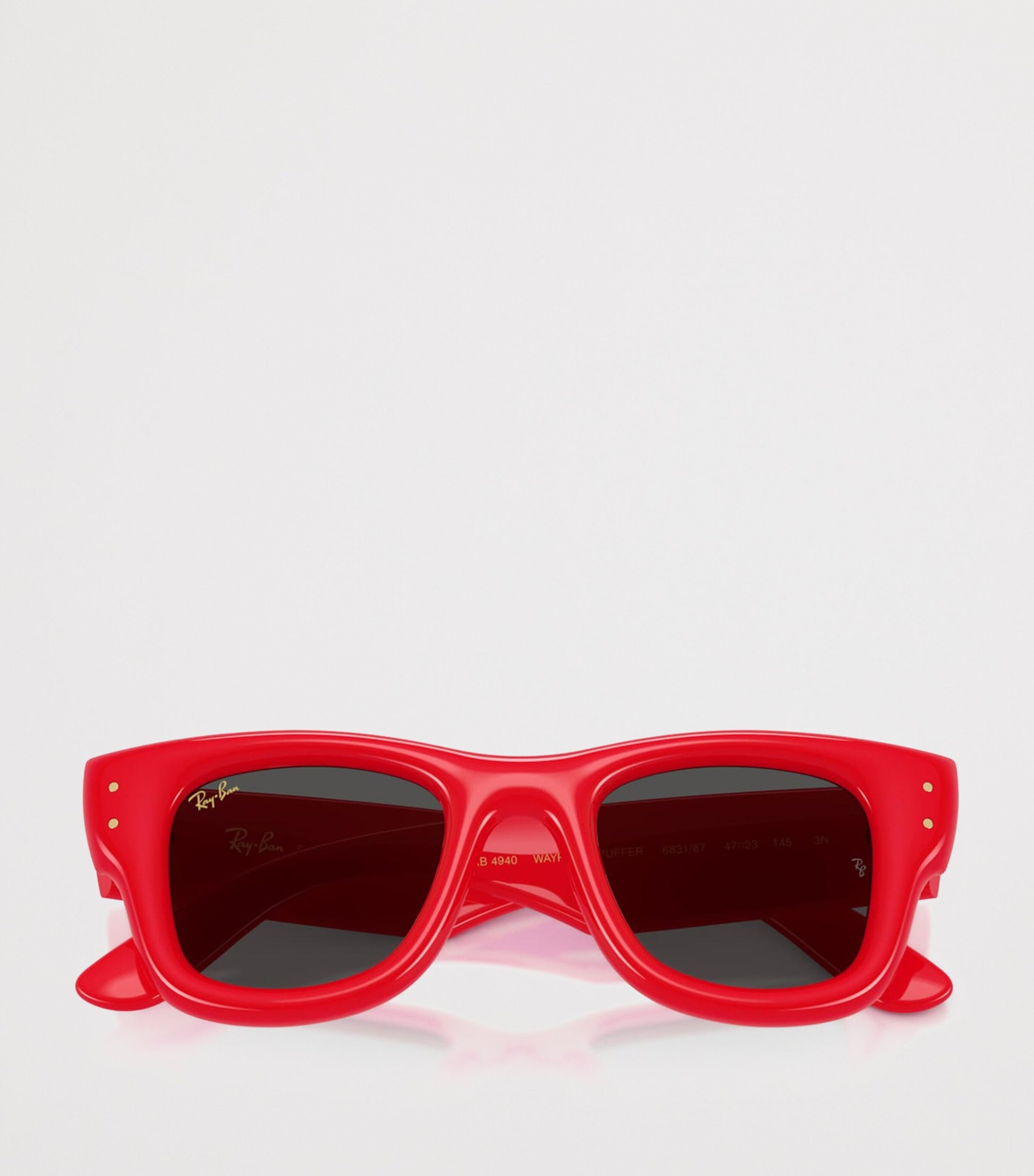 Ray-Ban Red x A$AP Rocky Wayfarer Puffer Sunglasses