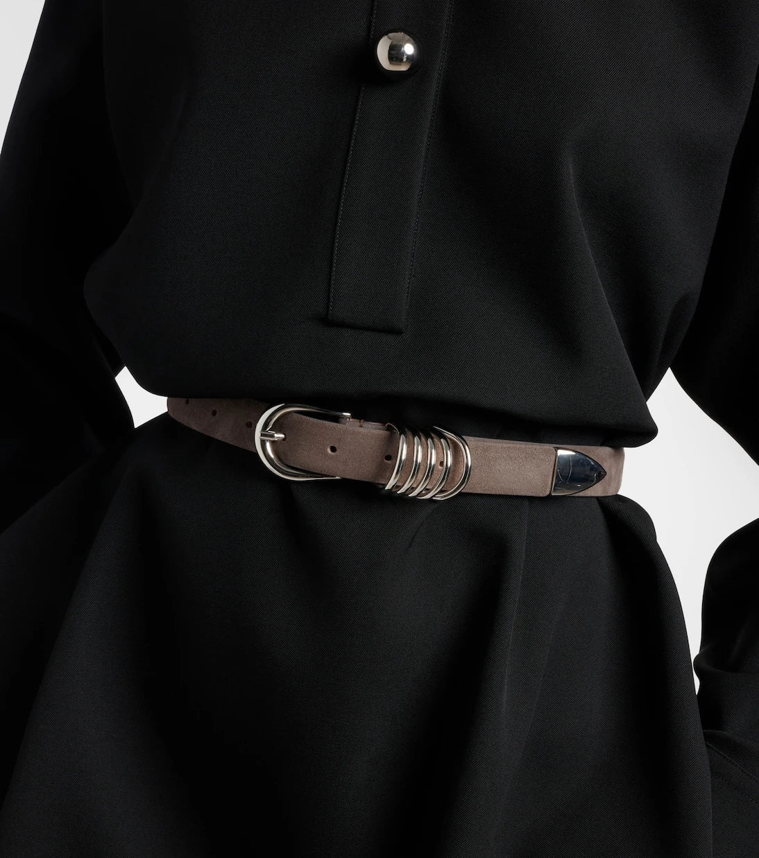Déhanche - Hollyhock suede belt