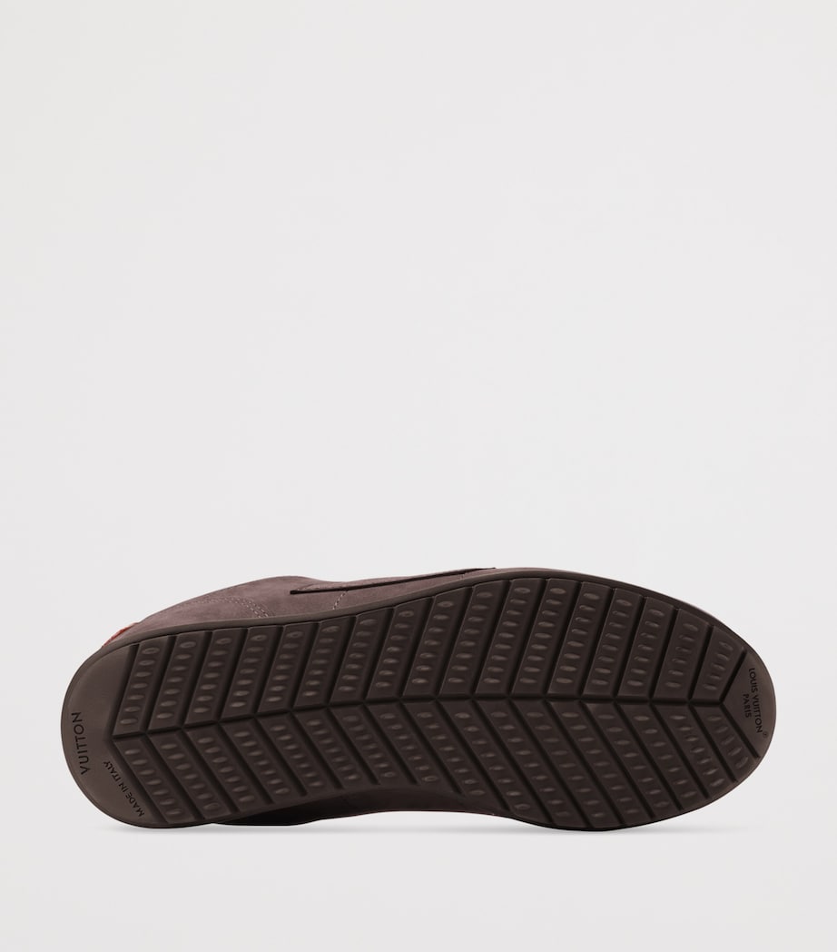 LOUIS VUITTON Suede Buttersoft Trainers