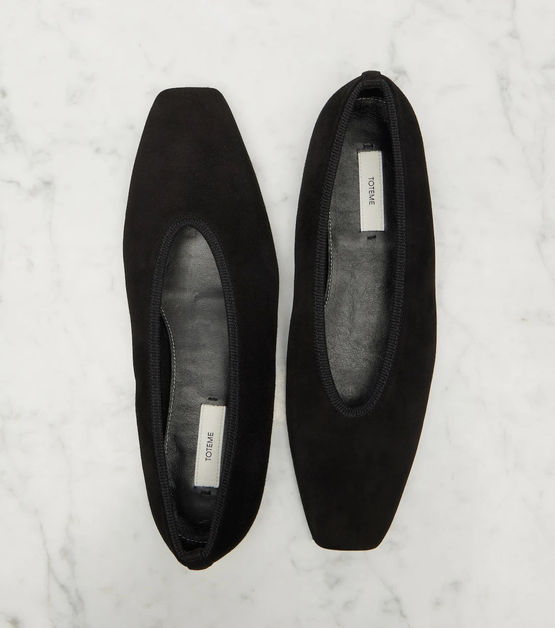 Toteme - Suede ballet flats