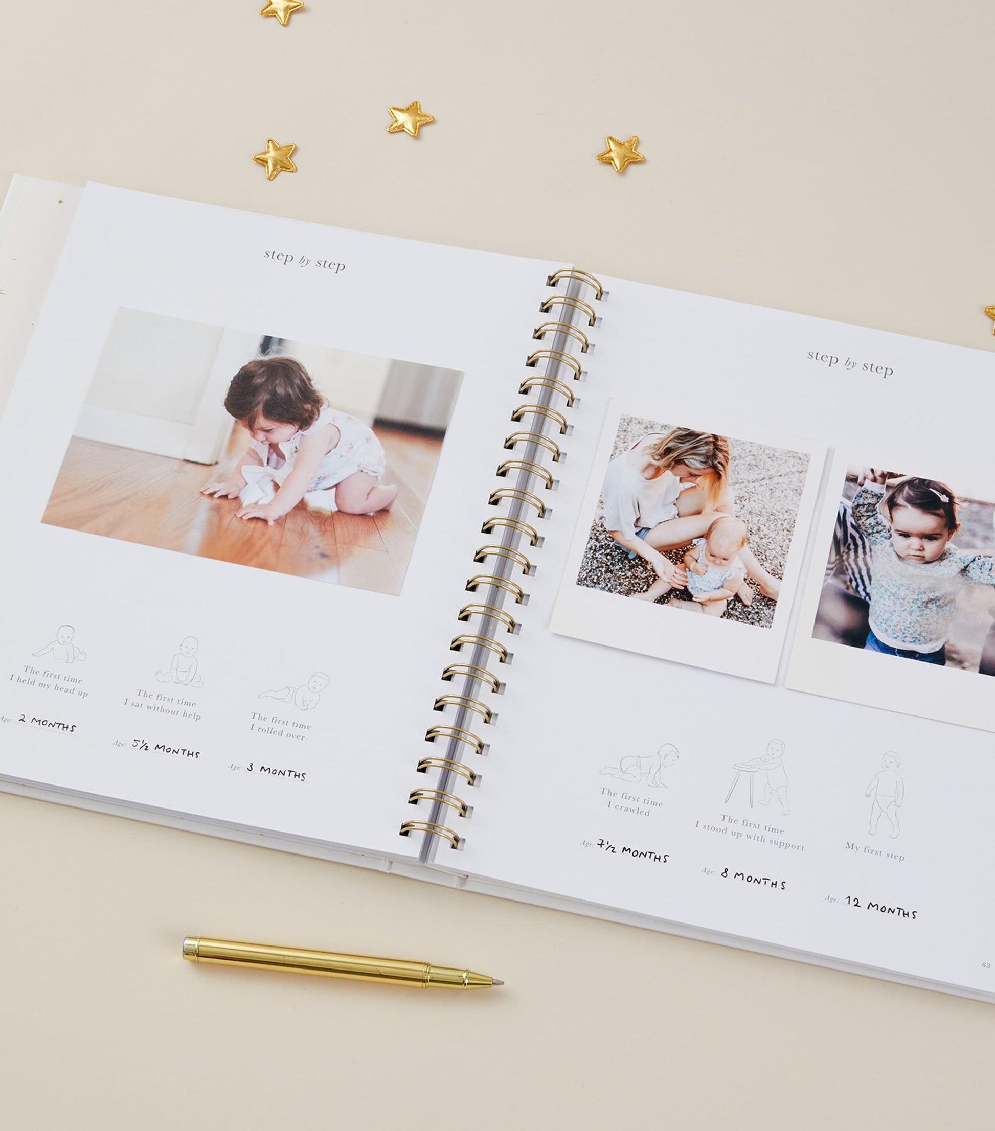 Safari Baby Memory Book