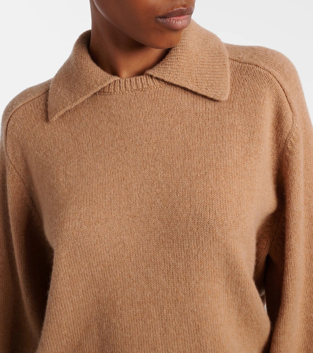 Khaite - Jackson wool and cashmere polo sweater