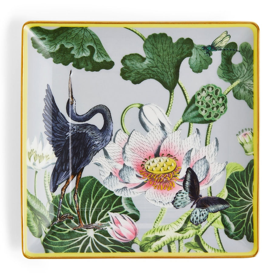 Wonderlust Waterlily Tray (14.5cm x 14.5cm)