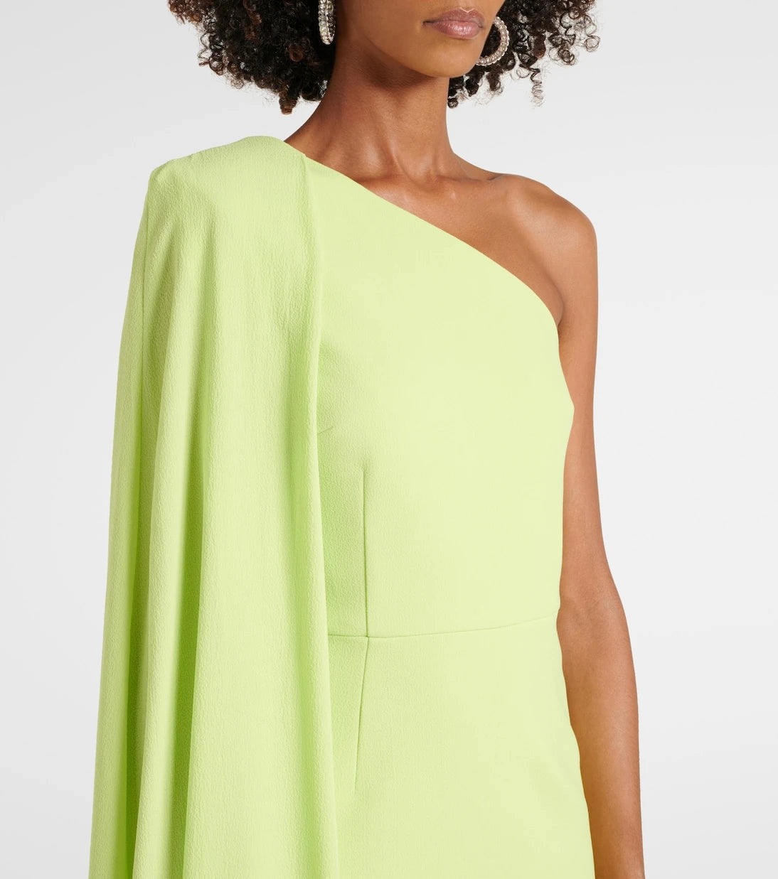 Rebecca Vallance - Aria one-shoulder crêpe gown