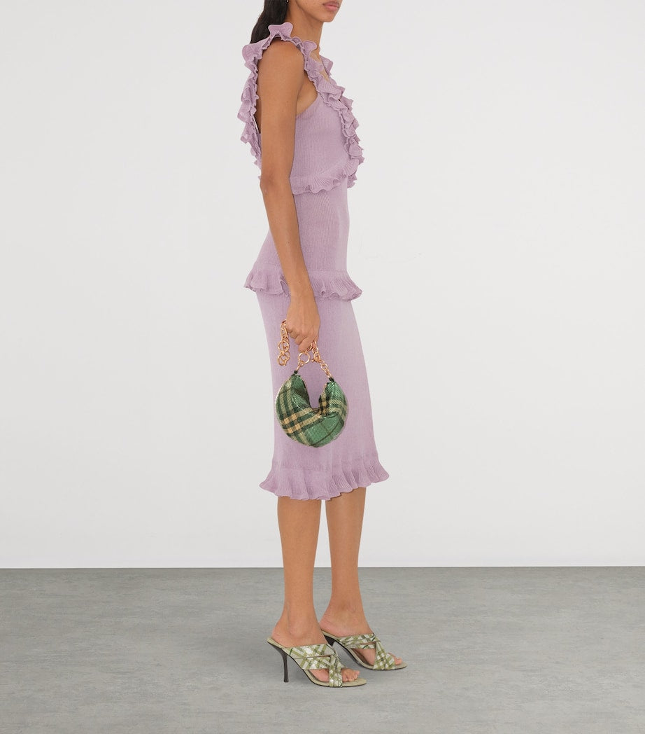 Green Chainmail Shoulder Bag