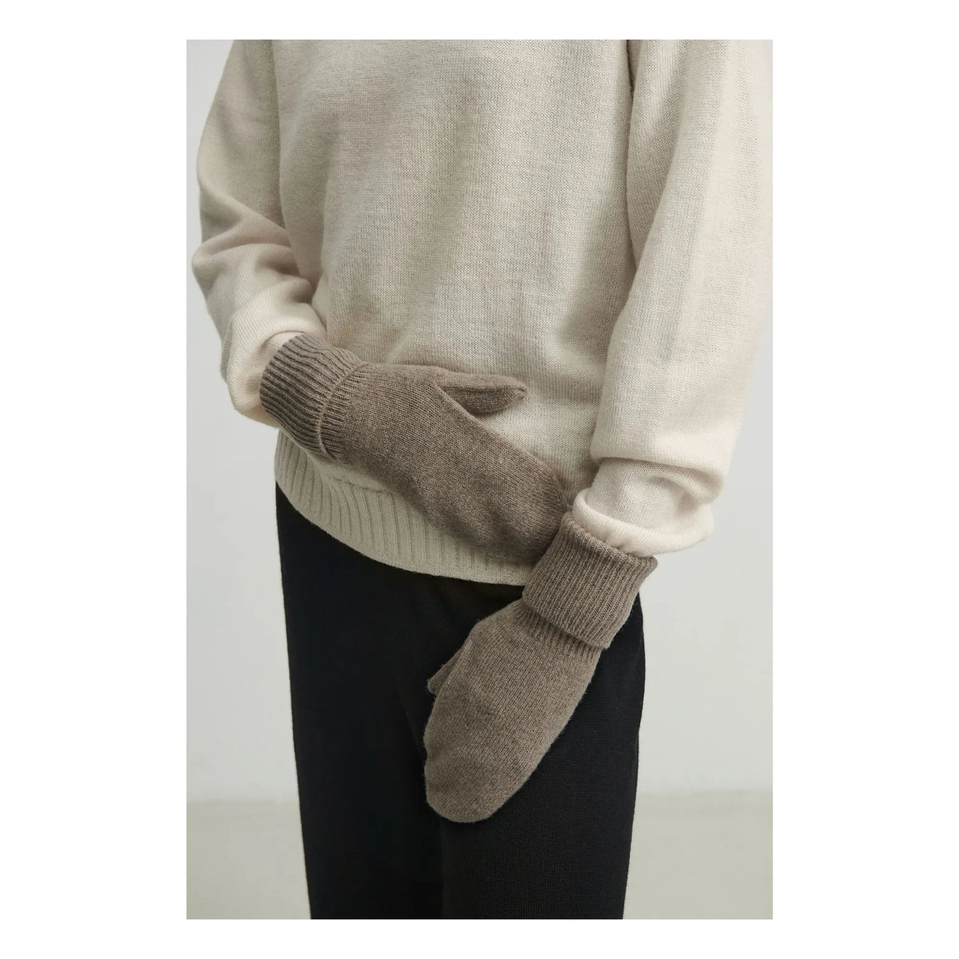 FUB - Mitaines Laine - Women's collection | Beige