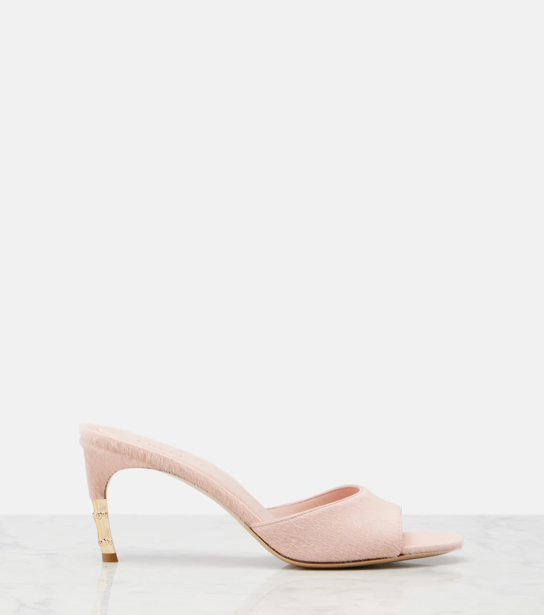 Gucci - Castello calf hair mules