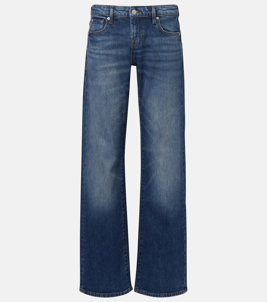 7 For All Mankind - Low straight jeans