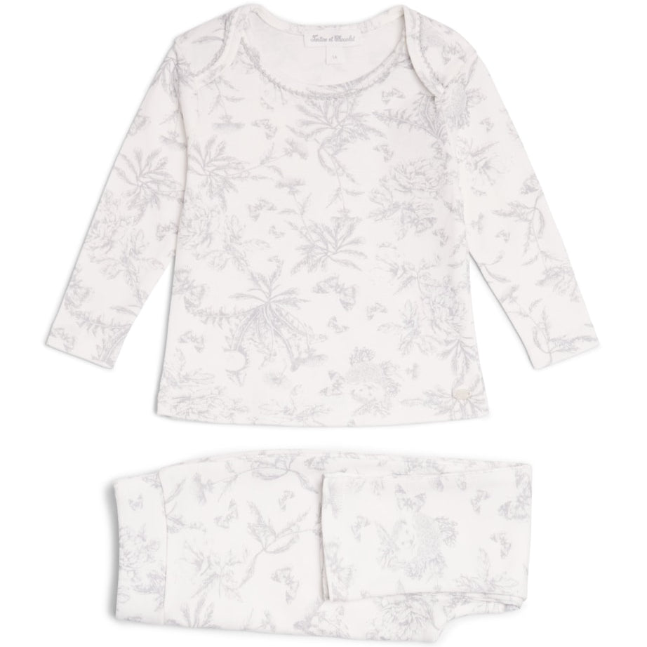 Printed Top and Leggings Set (Newborn-2 Years)