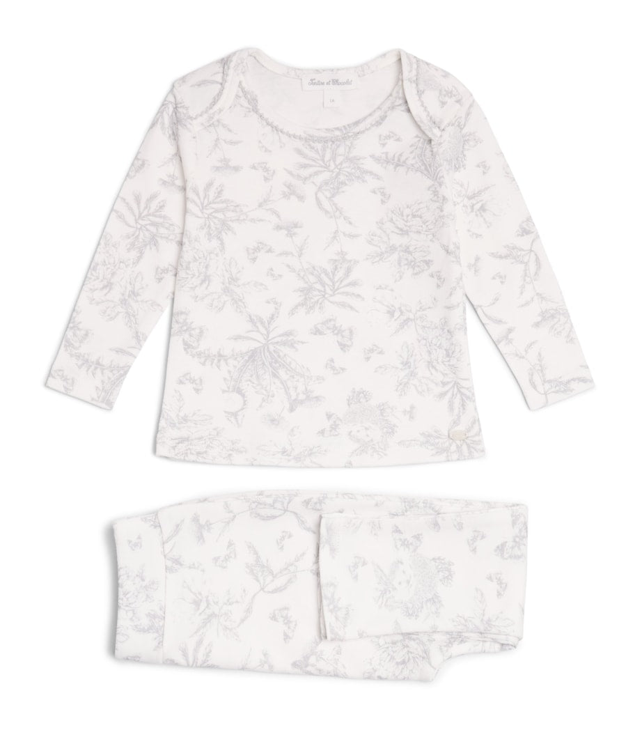 Printed Top and Leggings Set (Newborn-2 Years)