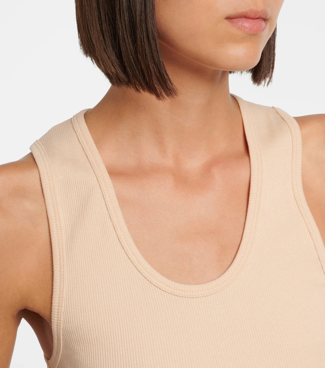 Wardrobe.NYC - Ribbed-knit cotton tank top
