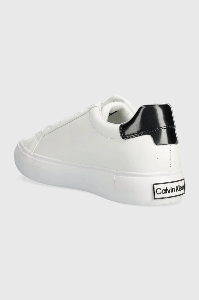 Кожени маратонки Calvin Klein VULC LACE UP