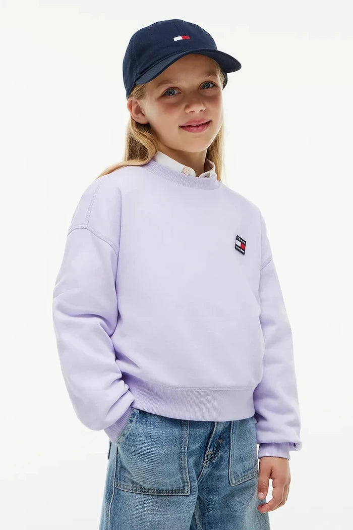 Pamuklu çocuk sweatshirt