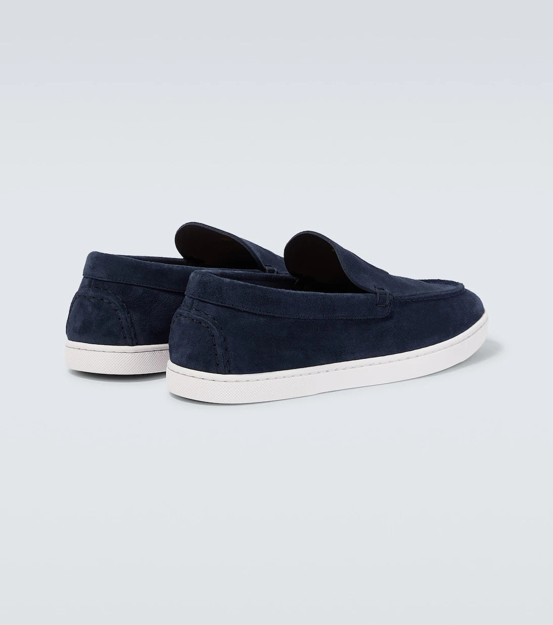 Christian Louboutin - Varsiboat suede loafers