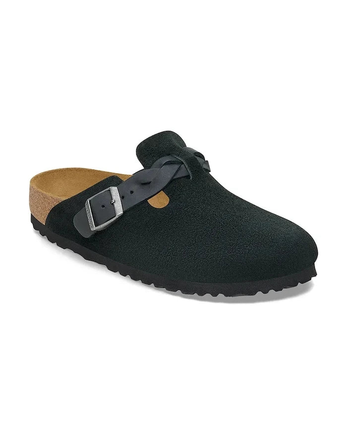 Birkenstock Boston Braided Süet Terlik