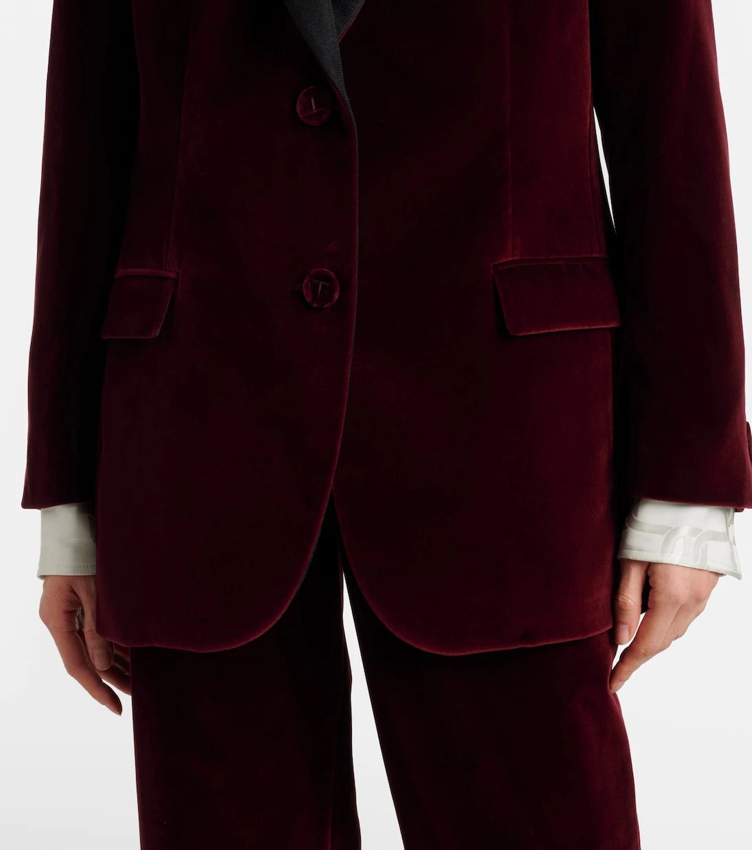 Tod's - Pamuklu kadife blazer