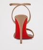 Christian Louboutin Nude Miss Z Leather Heeled Sandals 100
