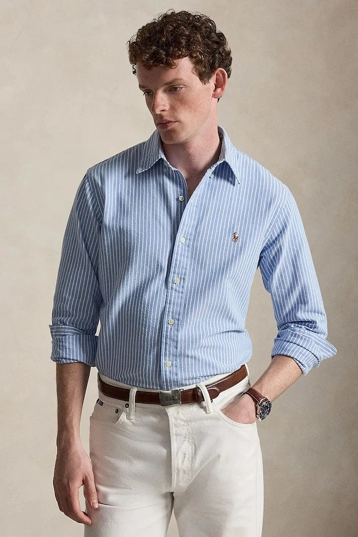 Polo Ralph Lauren риза мъжка от памук