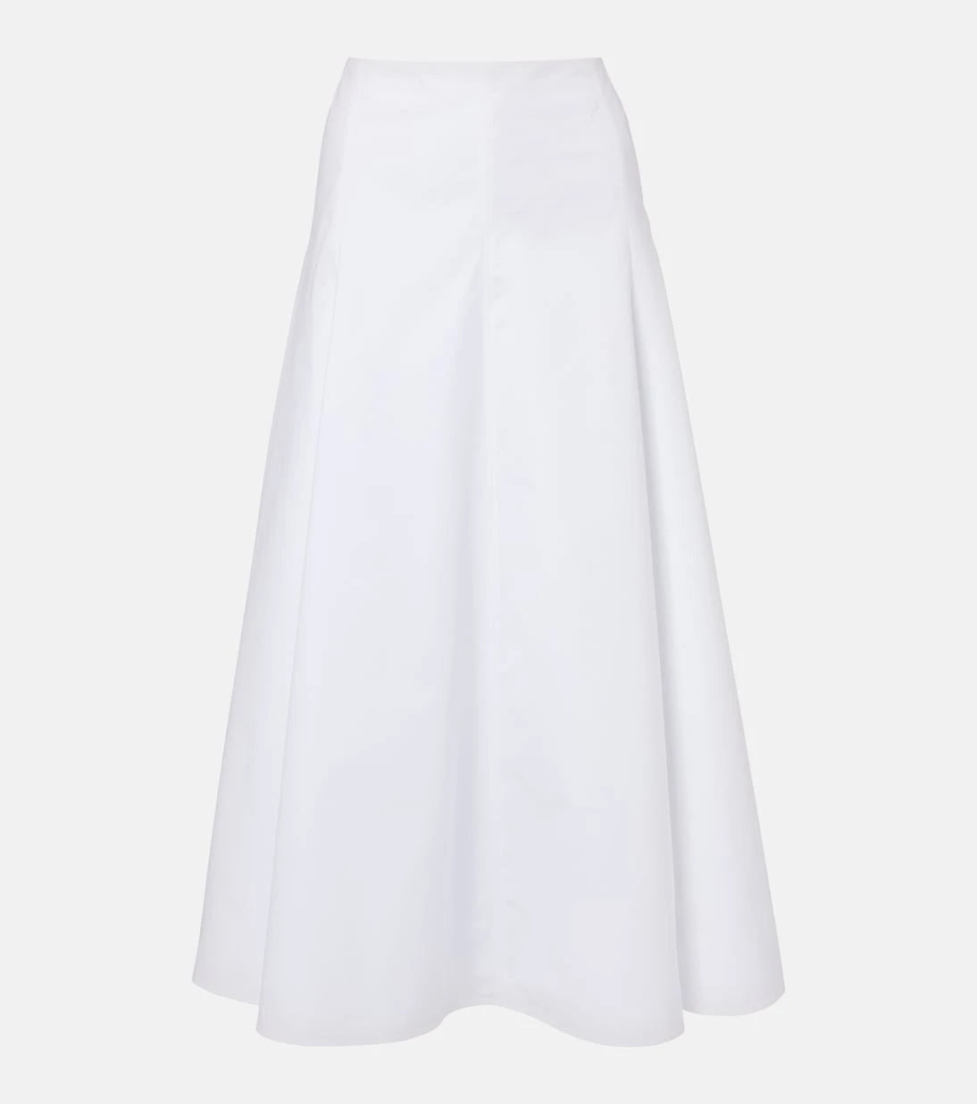 Jacquemus - Triangle cotton-blend midi skirt