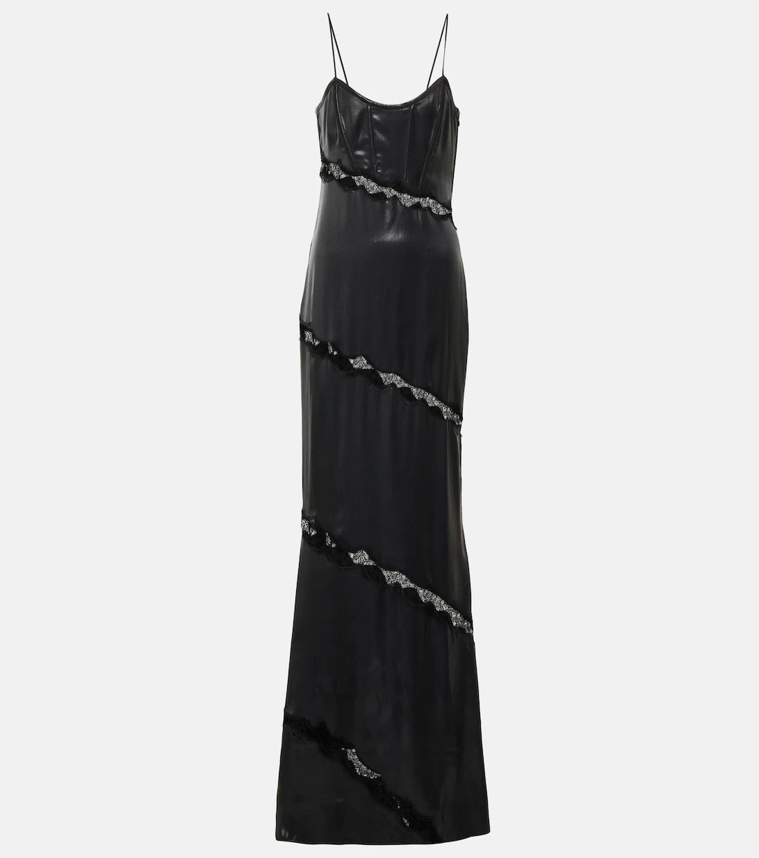 Alessandra Rich - Lace-embroidered dress