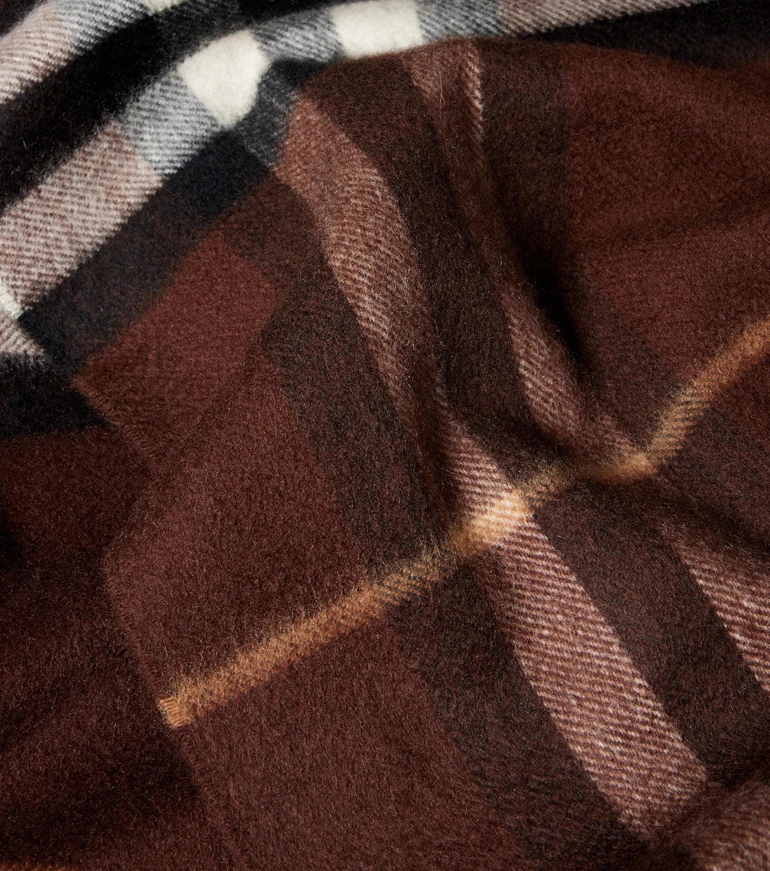 Burberry - Burberry Check cashmere scarf