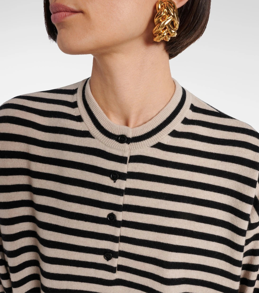 'S Max Mara - Balia striped wool sweater