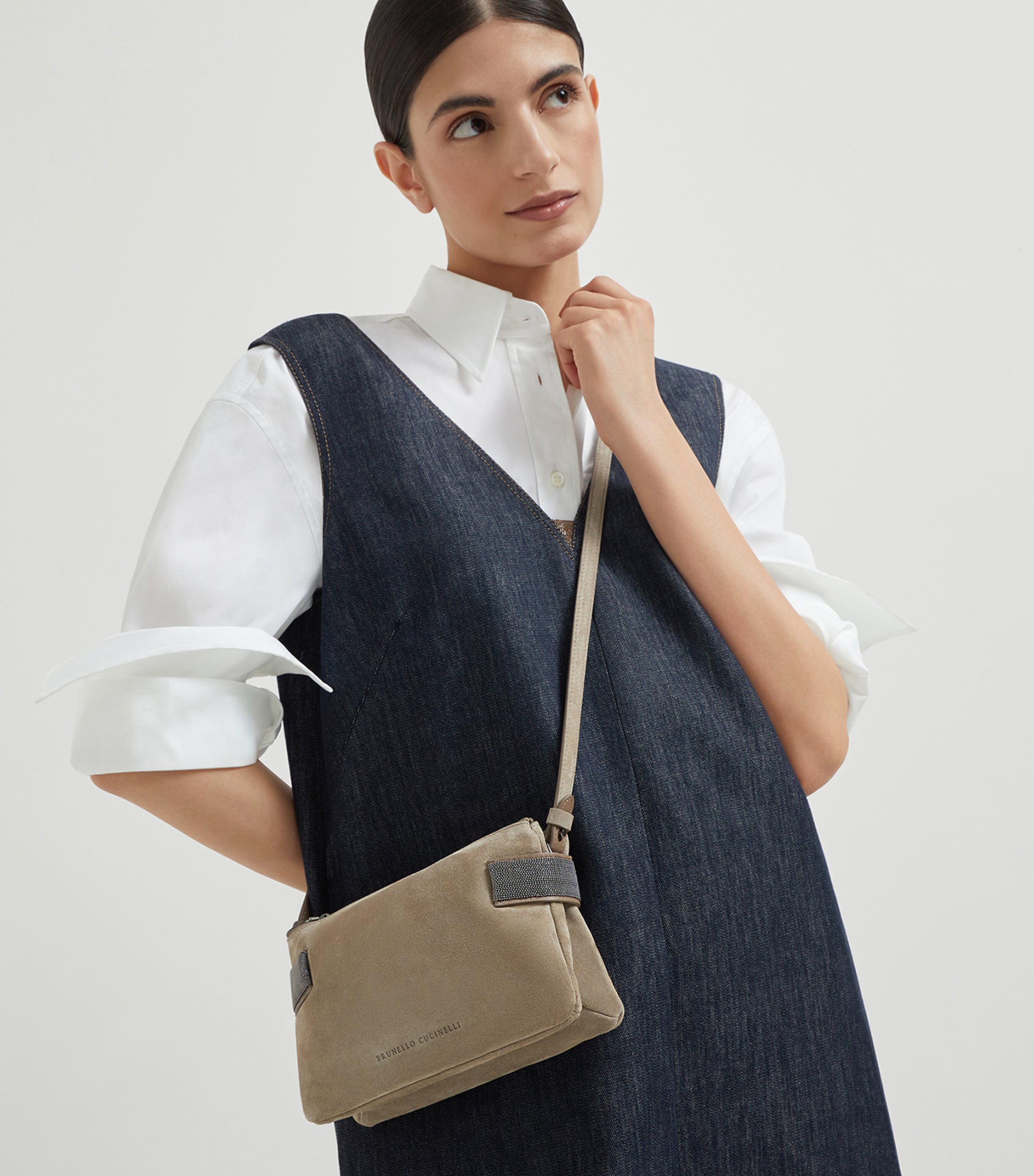 Mini Suede Essence Shoulder Bag