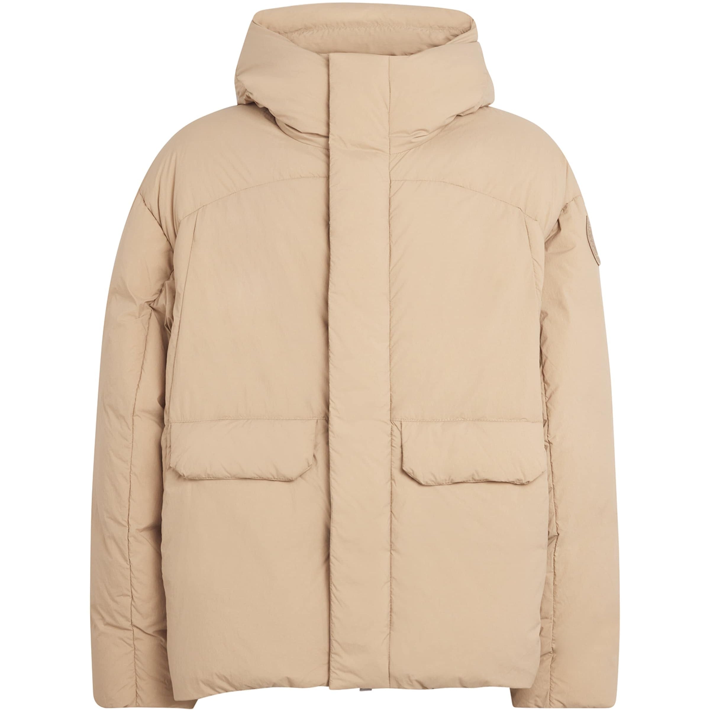 Canada Goose Beige Down Wilu Puffer Jacket