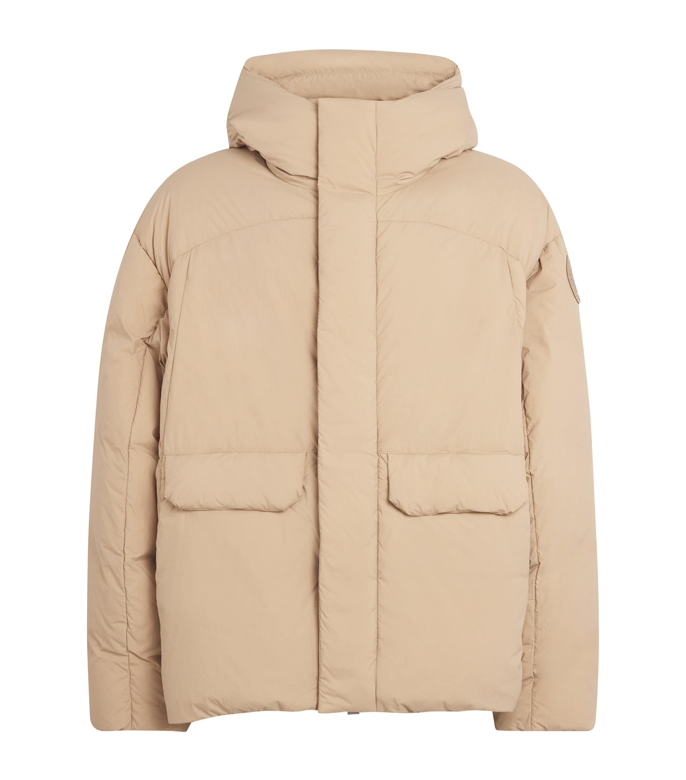 Canada Goose Beige Down Wilu Puffer Jacket