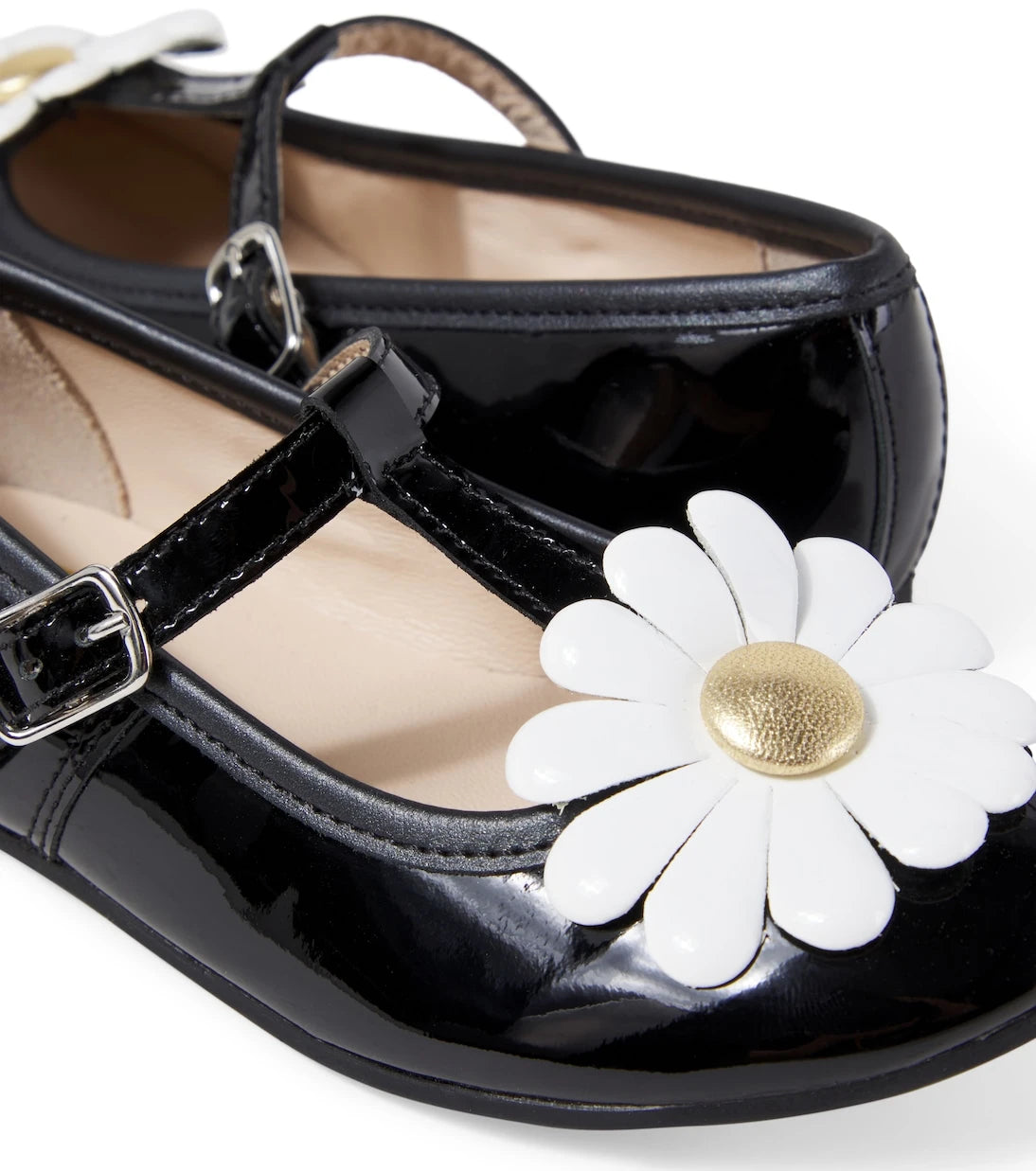 Pom d'Api - Dory Flo leather Mary Jane flats