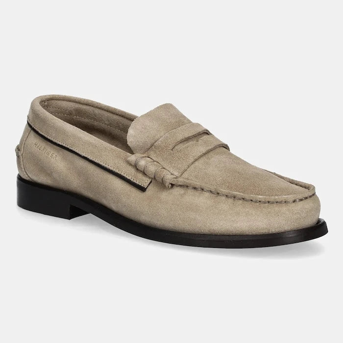 Tommy Hilfiger CLASSIC HILFIGER SUEDE LOAFER Süet Mokasen