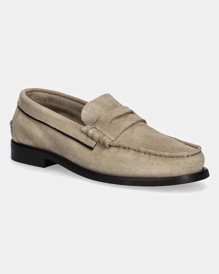 Tommy Hilfiger CLASSIC HILFIGER SUEDE LOAFER Süet Mokasen