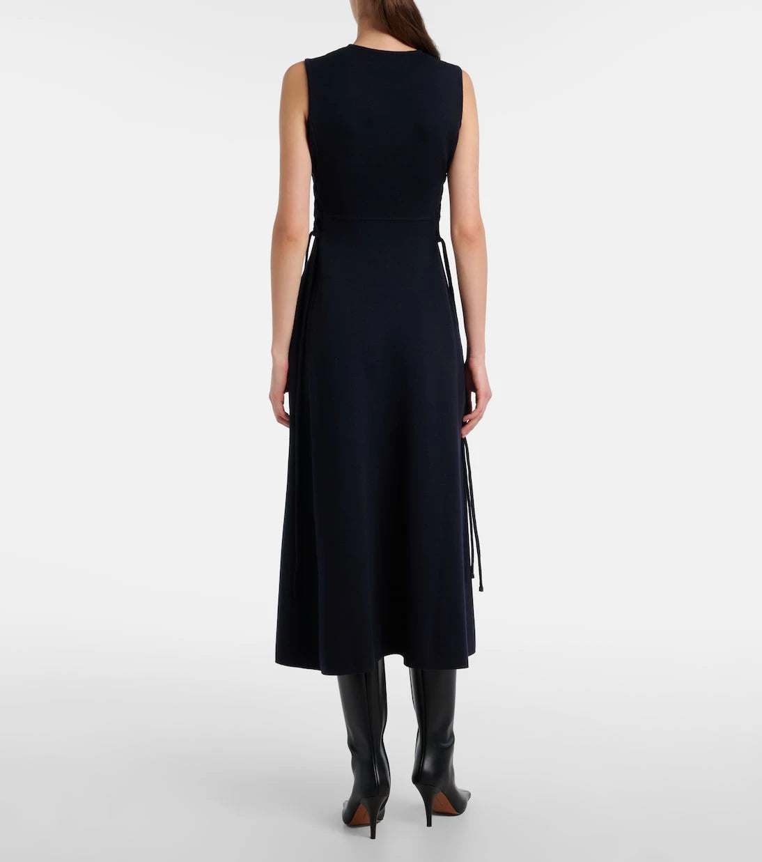 Max Mara - Delfi virgin wool midi dress
