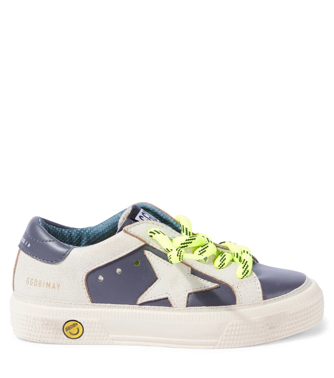 Golden Goose Kids - حذاء رياضي May جلد