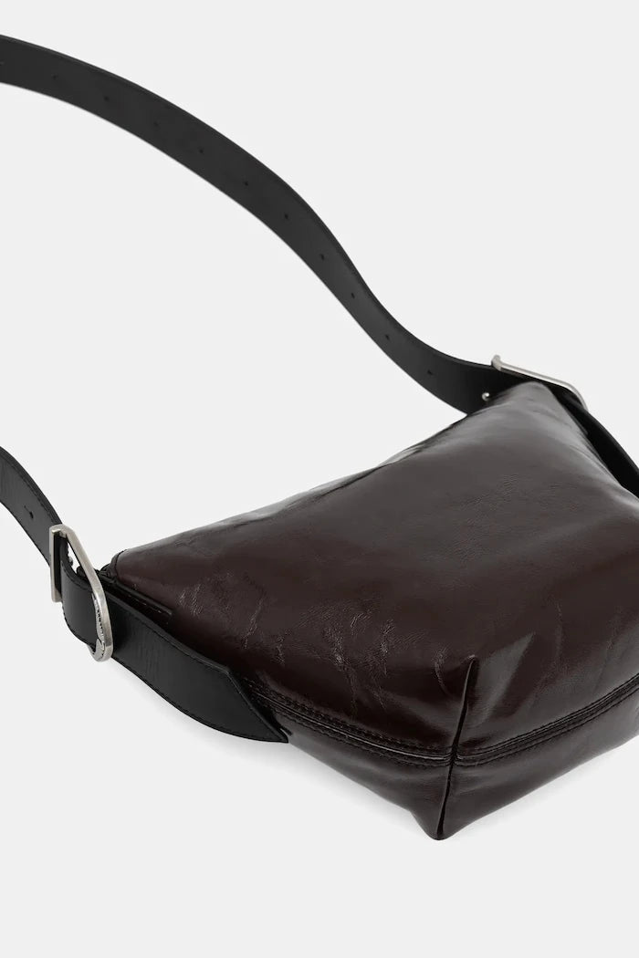 Кожена чанта ZADIG&VOLTAIRE BABY JANE VINTAGE PATENT