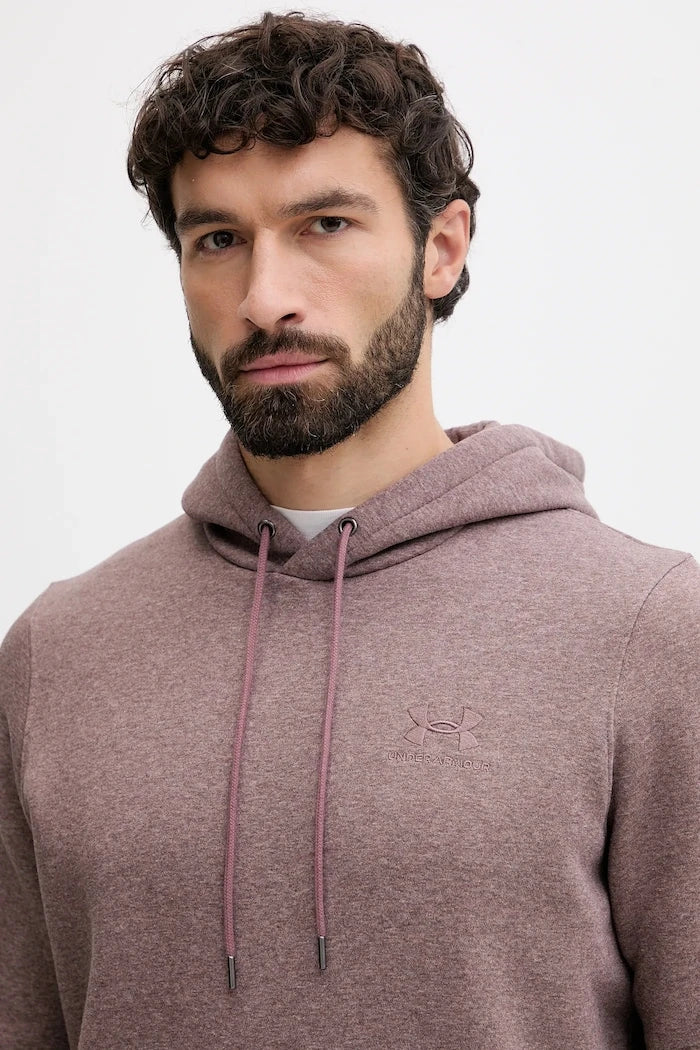 Under Armour erkek pamuklu kapüşonlu sweatshirt Essential Fleece