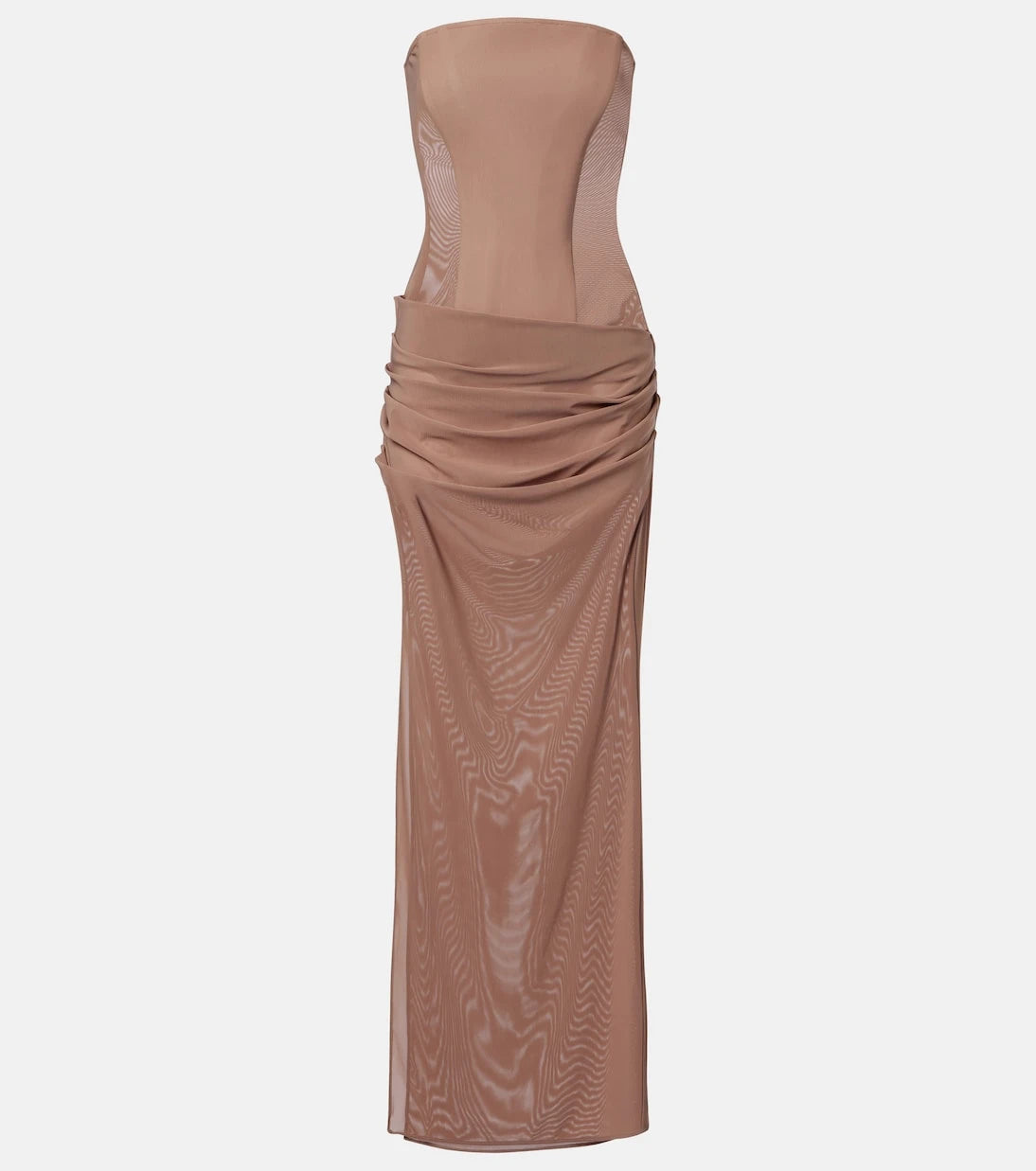 Alex Perry - Semi-sheer strapless gown