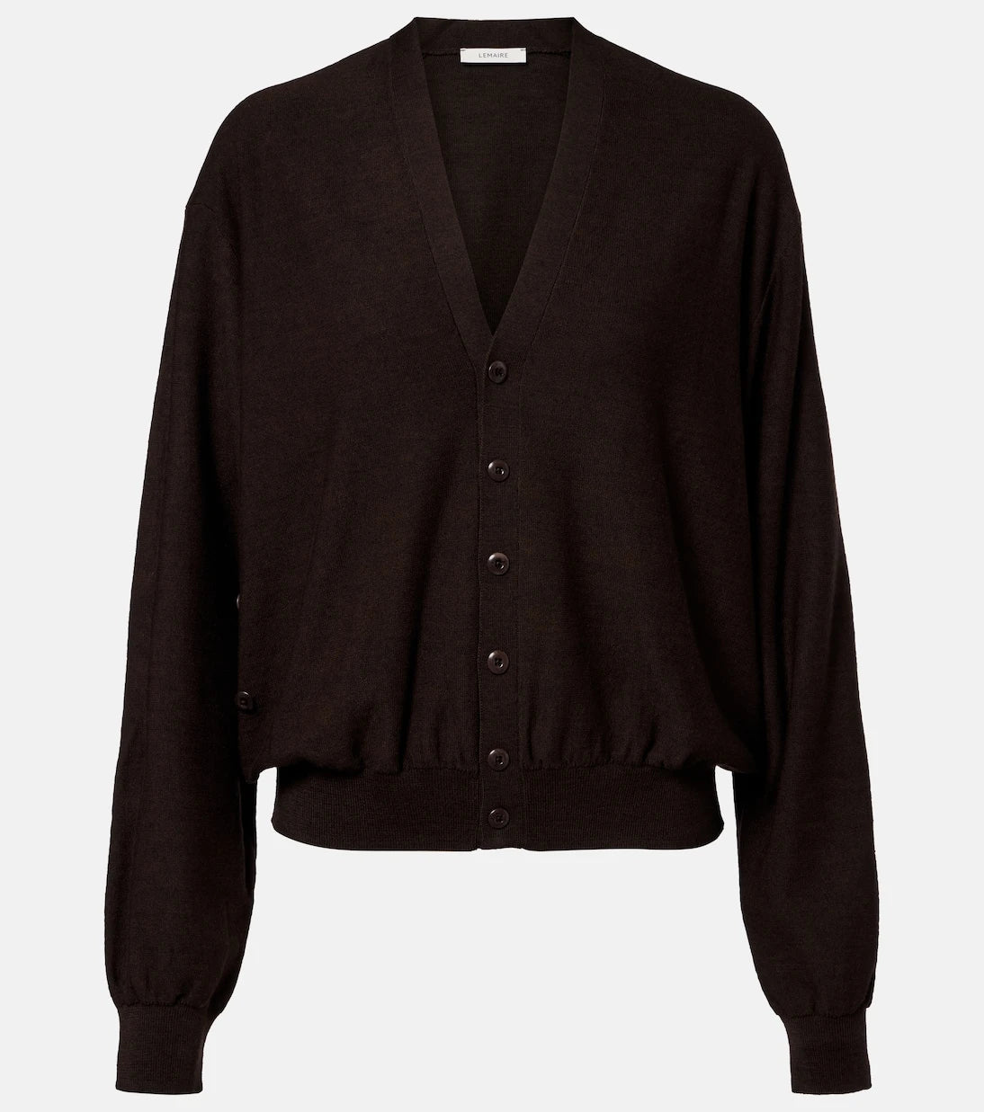Lemaire - Twisted wool-blend cardigan