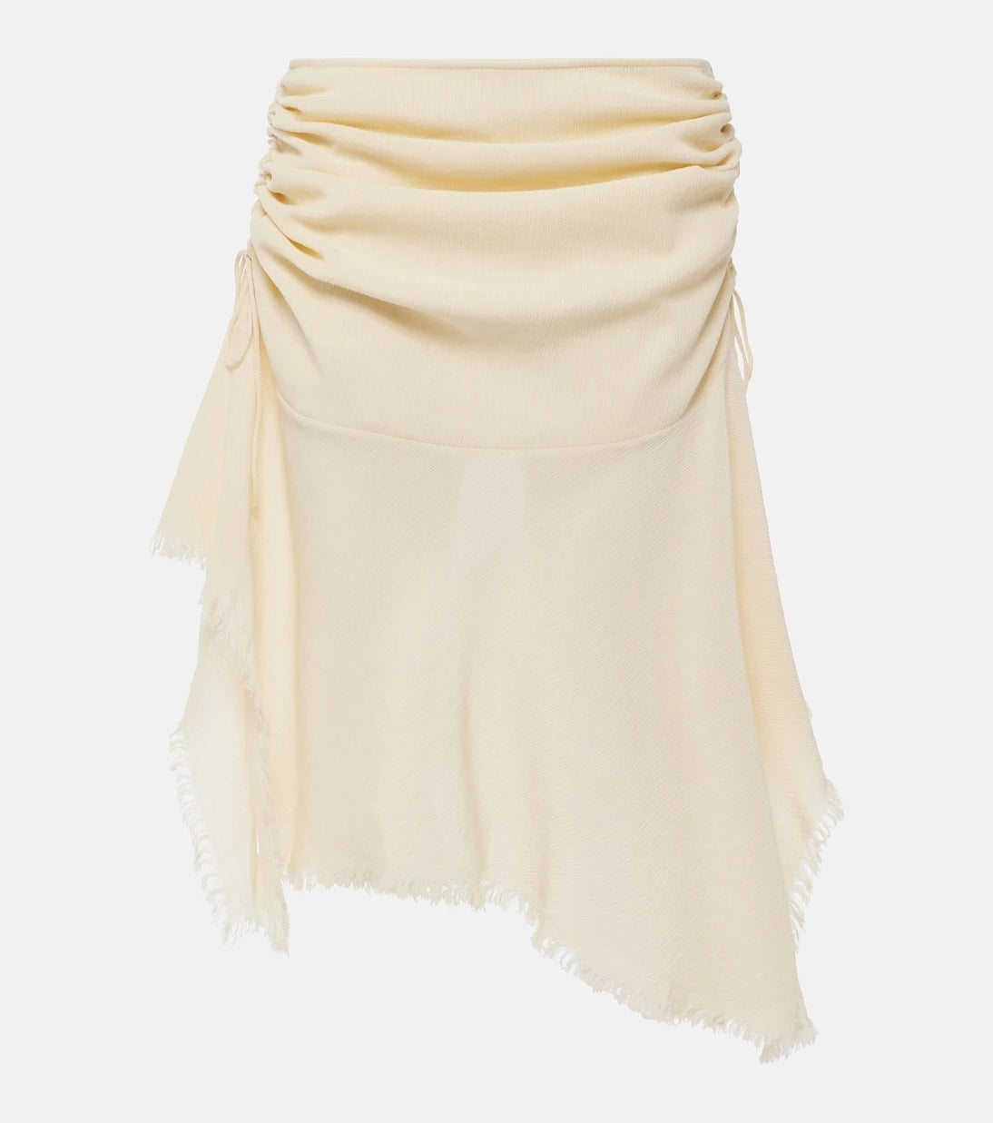 Acne Studios - Draped crêpe midi skirt