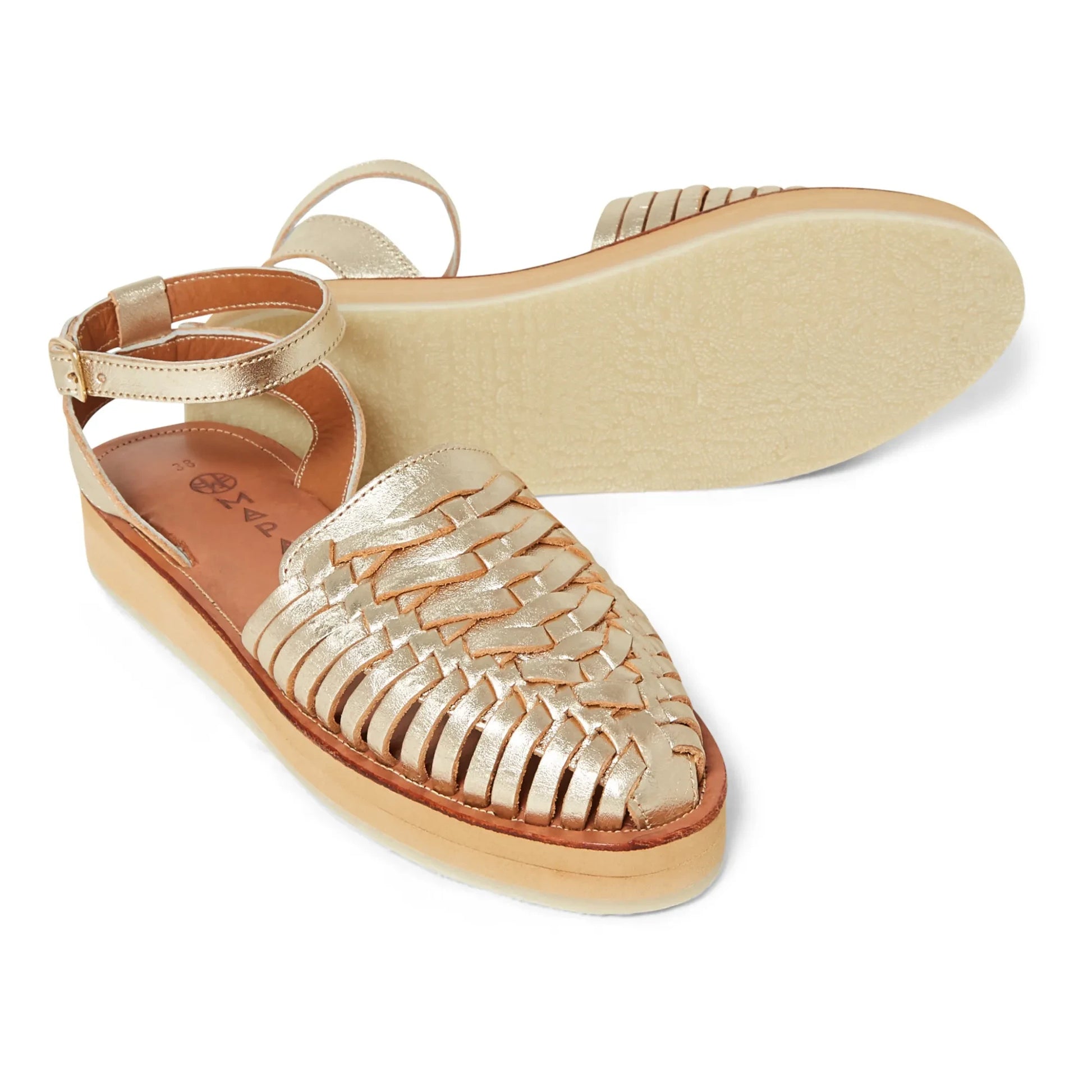 Mapache - Loma Sandals | Champagne