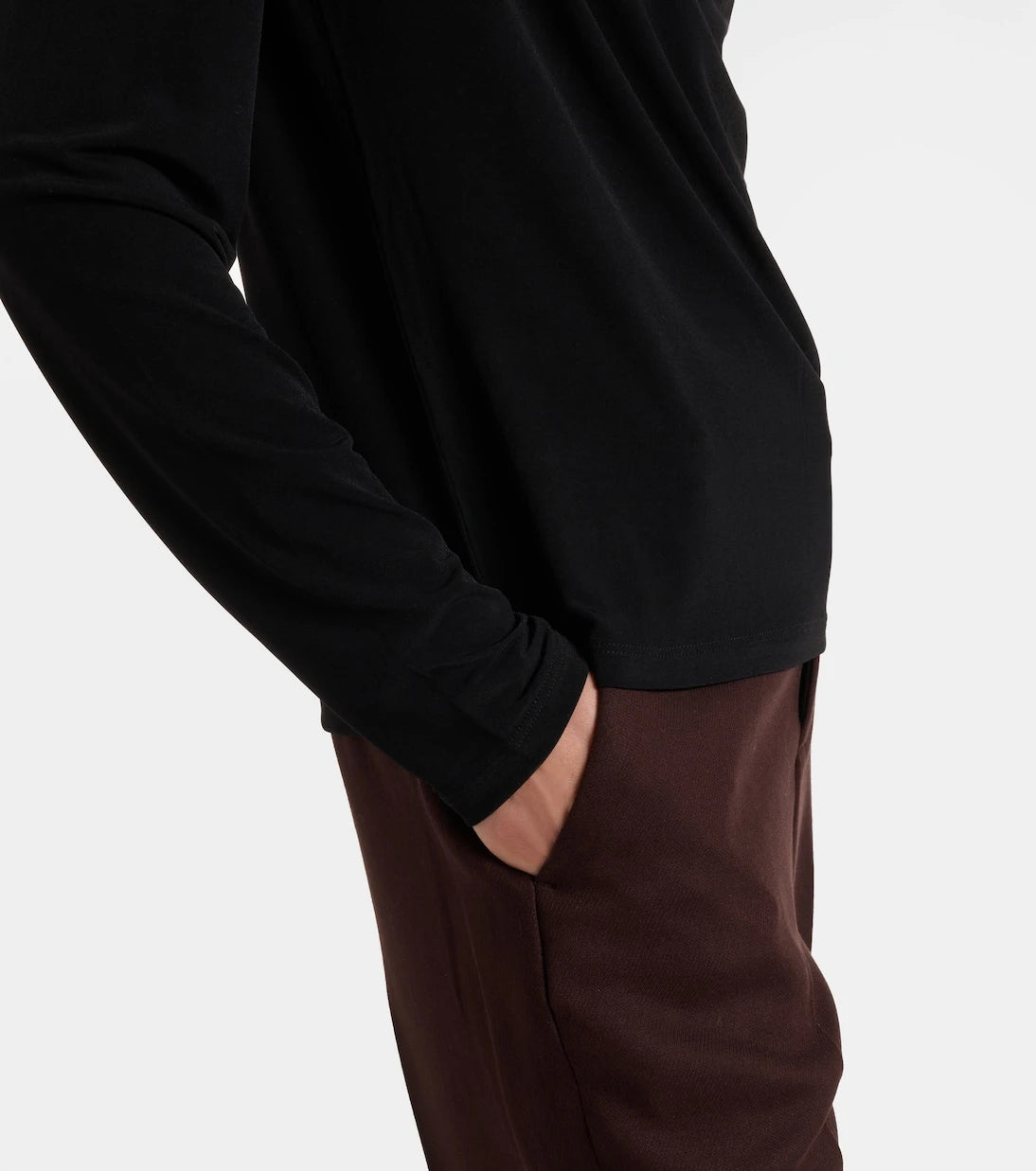 Vince - Draped jersey top
